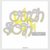 Odinson Aufkleber (Blatt)