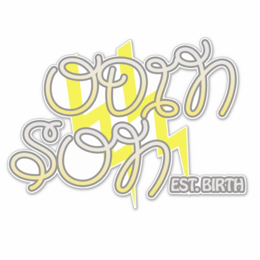 Odinson Aufkleber (Vorderseite)