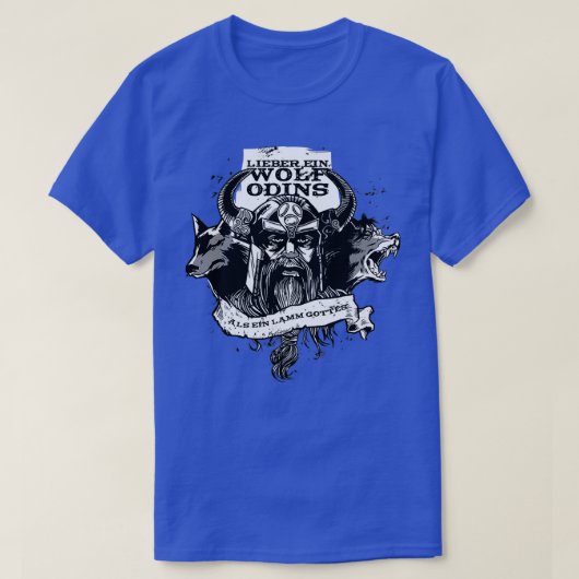 Odinx27s Vikings Wolf T-Shirt (Design vorne)