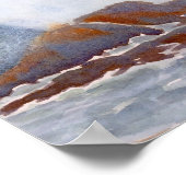 Odione Park Ocean Wave Poster (Ecke)