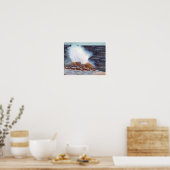 Odione Park Ocean Wave Poster (Küche)