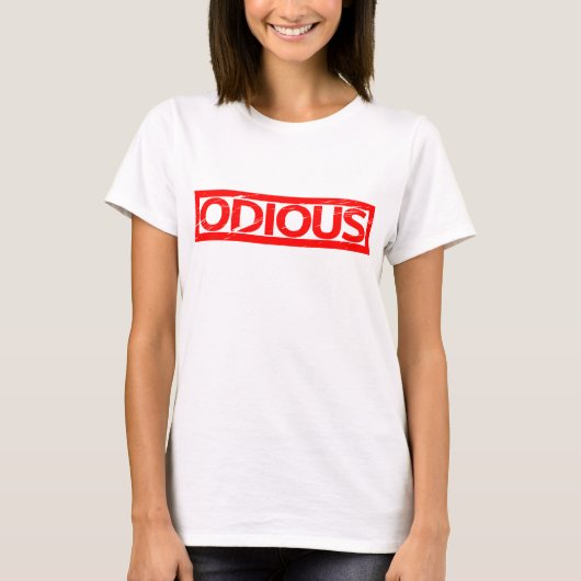 Odiose Briefmarke T-Shirt (Vorderseite)