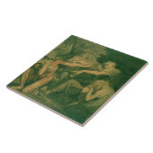 Ödipus, der seinen Sohn Polynices verflucht - "zu Fliese (Seite)