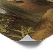 Ödipus und das Sphinx-Poster Poster (Ecke)