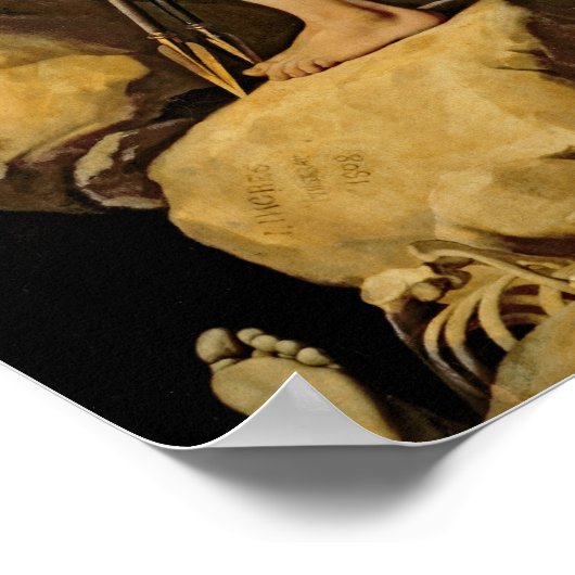 Ödipus und die Sphinx, 1808 Poster (Ecke)