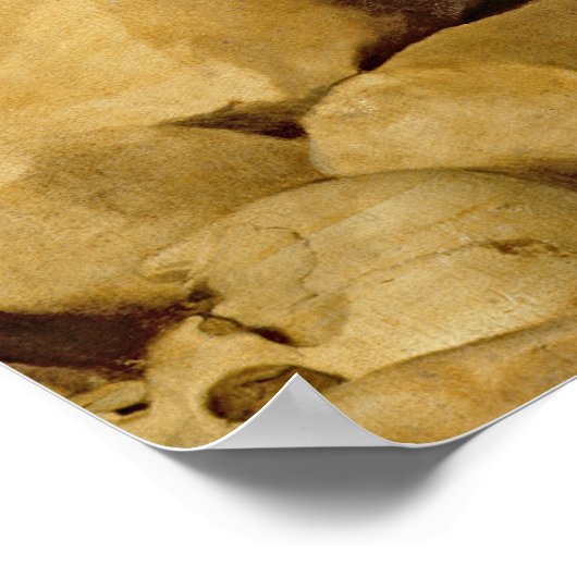 Ödipus und die Sphinx, 1808 Poster (Ecke)