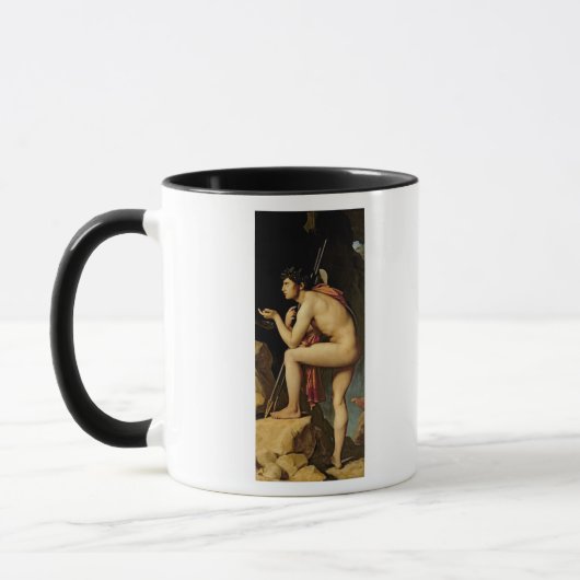 Ödipus und die Sphinx, 1808 Tasse (Links)