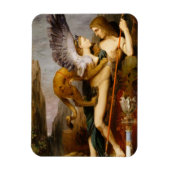 Ödipus und Sphinx Magnet (Vertikal)