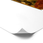 Ödipus und Sphinx von Gustave Moreau Poster (Ecke)