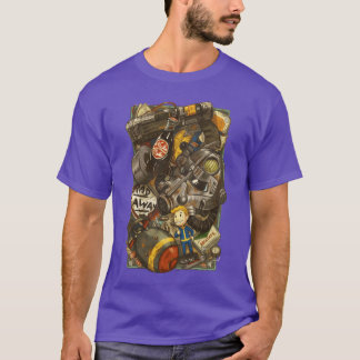 Ödland-Cache Familienjunge T-Shirt