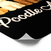 Odle Aunt Cute Dog Lover Gift Funny Women Puppy Ow Poster (Ecke)