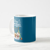 Odle Christmas Tree Lights Decorations Dog Lover X Kaffeetasse (Vorderseite Links)