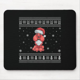 Odle Hunde Liebhaber Männer Frauen Santa hässliche Mousepad