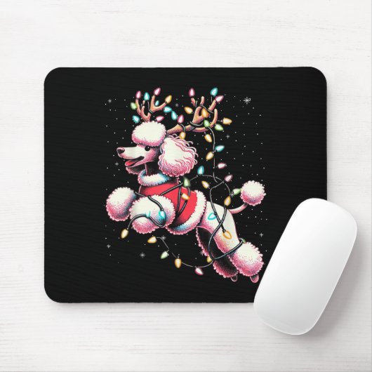 Odle Santa Christmas Tree Lights, Funny Ugly Pajam Mousepad (Mit Mouse)