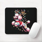 Odle Santa Christmas Tree Lights, Funny Ugly Pajam Mousepad (Mit Mouse)