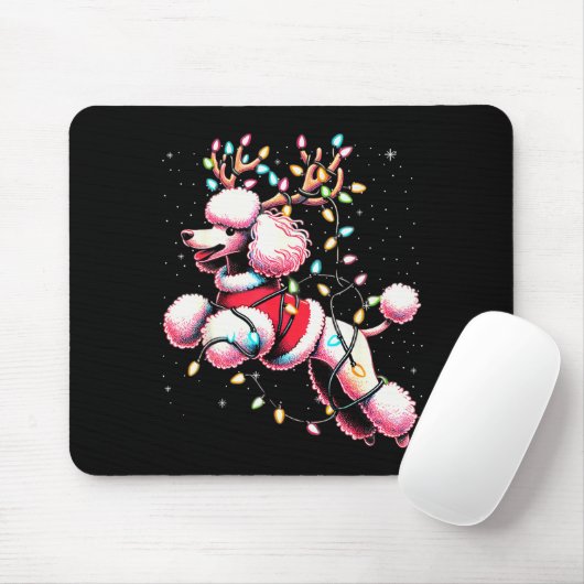 Odle Santa Christmas Tree Lights, Funny Ugly Pajam Mousepad (Mit Mouse)