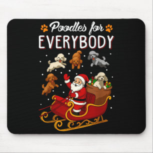 Odles Weihnachts Hund Mama Männer Frauen Kinder Lu Mousepad
