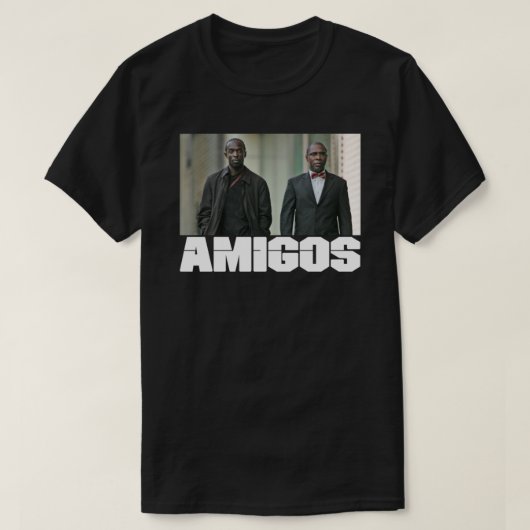 ODNK - Omar Little &amp; Brother Mouzone (The Wire T-Shirt (Design vorne)