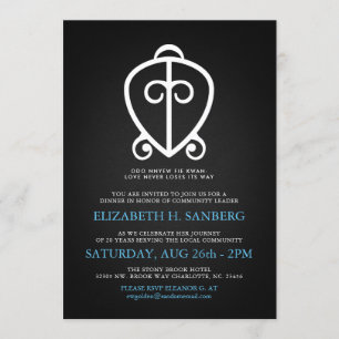 Odo Nnyew Fie Kwan   Power des Liebe-Symbols Einladung