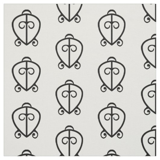 Odo Nnyew Fie Kwan | Power des Liebe-Symbols Stoff (Muster)