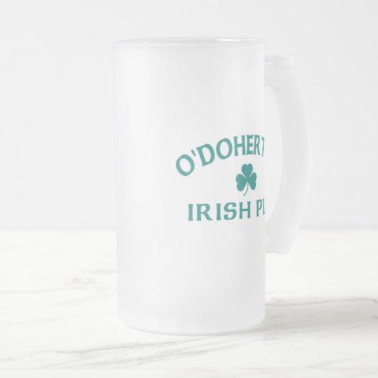 O'Doherty's Irish Pub Mattglas Bierglas (VorderseiteRechts)
