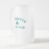 O'Doherty's Irish Pub Mattglas Bierglas (Vorderseite Links)