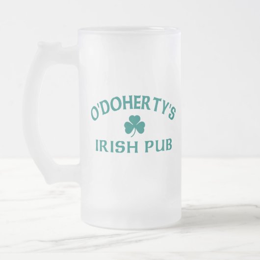 O'Doherty's Irish Pub Mattglas Bierglas (Links)