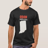 Odon Indiana USA Staat America Travel Indianan T-Shirt (Vorderseite)