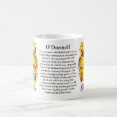 O'Donnell-Familien-Wappen Tasse (Mittel)