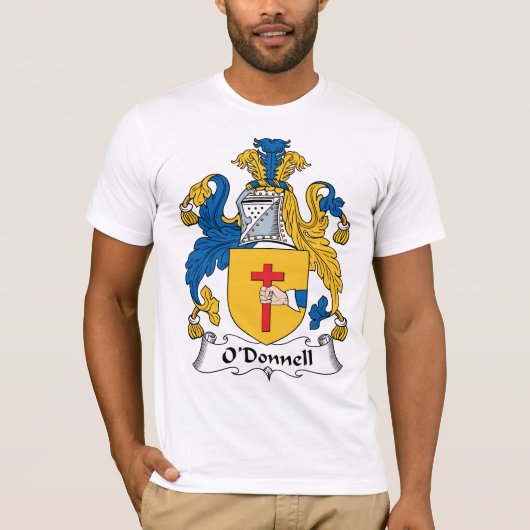 O'Donnell-Familienwappen T-Shirt (Vorderseite)