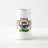 O'Donnelly/Donnelly Irish Shield Beer Stein Bierglas (Mittel)