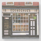 O'Donoghues Kneipe, Dublin, irisches Steinuntersetzer (Vorderseite)