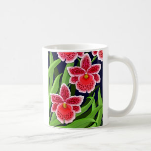 Odontoglossum Orchideen-Blumen Kaffeetasse