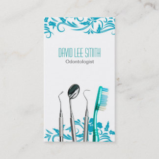 Odontologist Business Card Visitenkarte