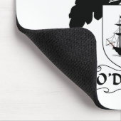 O'Driscoll-Familienwappen Mousepad (Ecke)