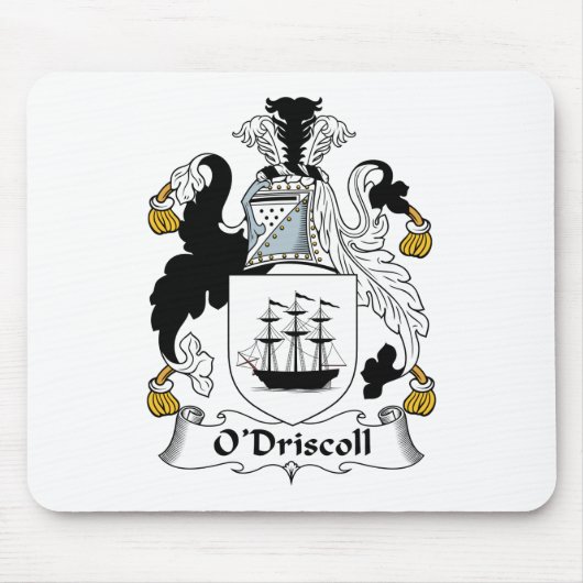 O'Driscoll-Familienwappen Mousepad (Vorne)