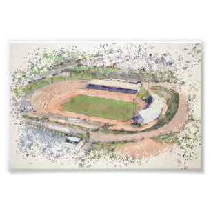Odsal-Stadion, Bradford Aerial Art Fotodruck