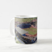 Odsal-Stadion, Bradford Luftbild Kunst Kaffeetasse (Vorderseite Links)