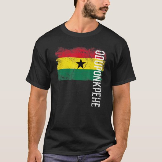 Oduponkpehe Ghana Flagge für Ghanaer Männer Frauen T-Shirt (Vorderseite)