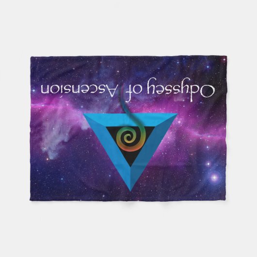 Odyssee der Besteigungs-Decke Fleecedecke (Vorderseite (Horizontal))