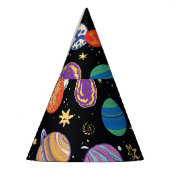 Odyssee im Weltraum: Planetäres Muster Partyhütchen (Links)