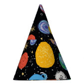 Odyssee im Weltraum: Planetäres Muster Partyhütchen (Rechts)