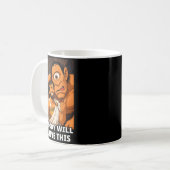 Odysseus aus Homers Odyssee Selfie mit Kaffeetasse (Vorderseite Links)
