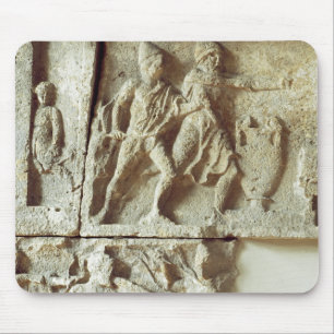 Odysseus, der die Bewerber seiner Ehefrau entdeckt Mousepad