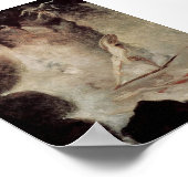 Odysseus in front of Scylla and Charybdis Poster (Ecke)