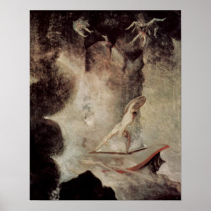 Odysseus In Front Of Scylla And Charybdis Poster