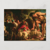 Odysseus Postkarte (Vorderseite)