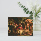 Odysseus Postkarte (Stehend Vorderseite)