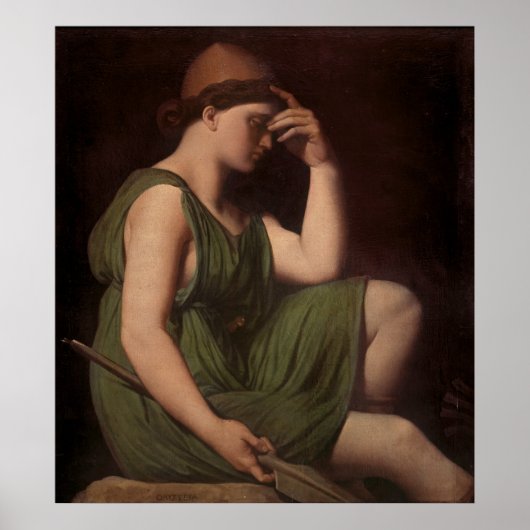 Odysseus, Studie zur Apotheose des Homer Poster (Vorne)