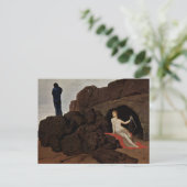 Odysseus und Calypso Postkarte (Stehend Vorderseite)